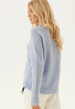 SELECTED Neulepuserot|Neulotut Neulepuserot*Slflulu LS Knit O-Neck