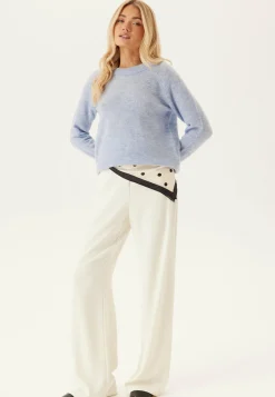 SELECTED Neulepuserot|Neulotut Neulepuserot*Slflulu LS Knit O-Neck