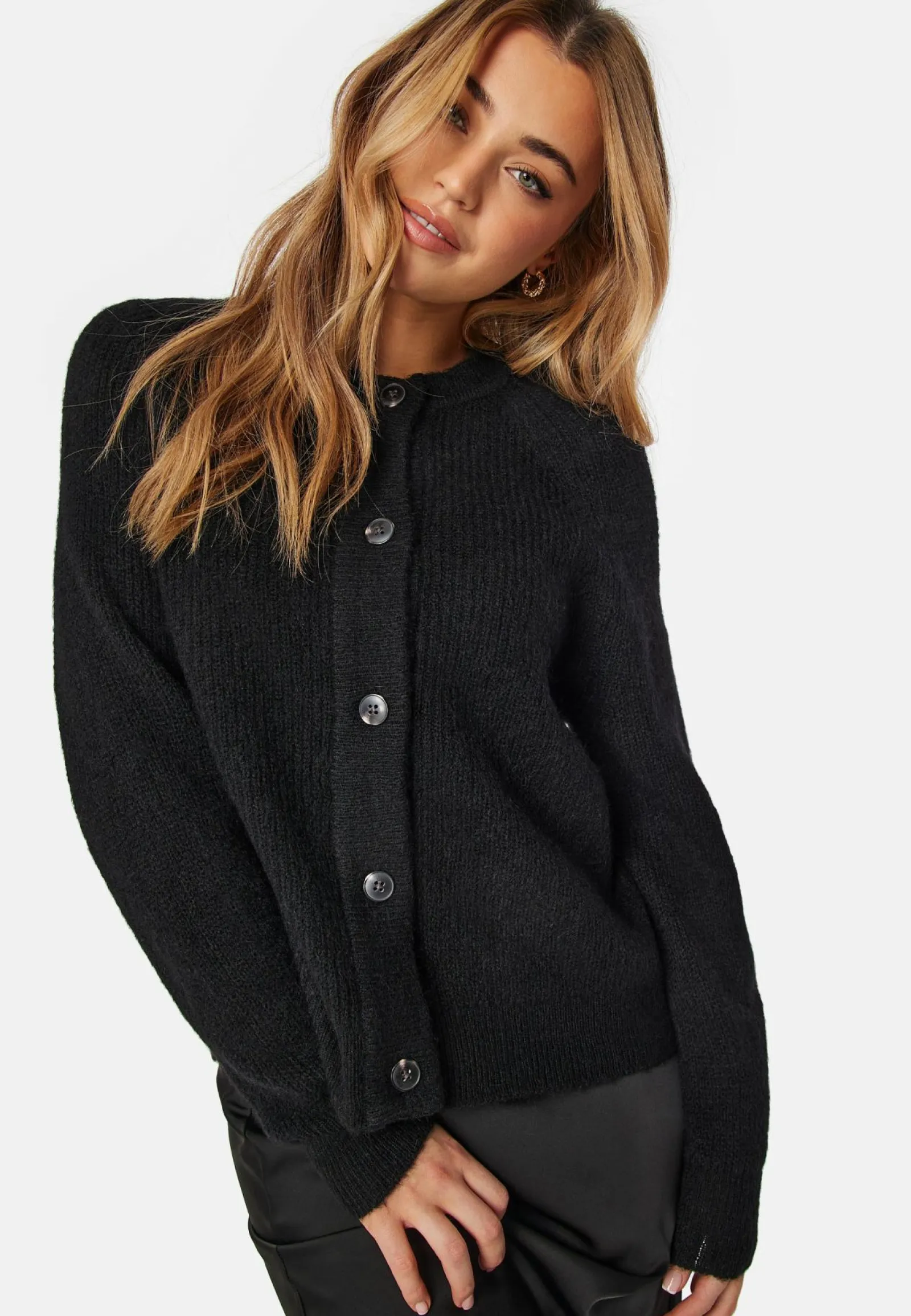 SELECTED Neuletakit Ja Neuleet|Neuletakit*Slflulu LS knit short cardigan