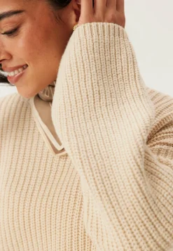 SELECTED Neulepuserot|Neulotut Neulepuserot*Slfselma Sus Ls Knit O-neck