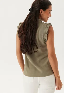 SELECTED Hihattomat Topit*Slfviva Sl Sun Ruffle Top