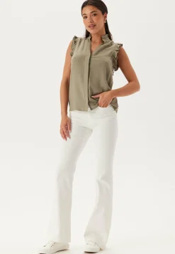 SELECTED Hihattomat Topit*Slfviva Sl Sun Ruffle Top