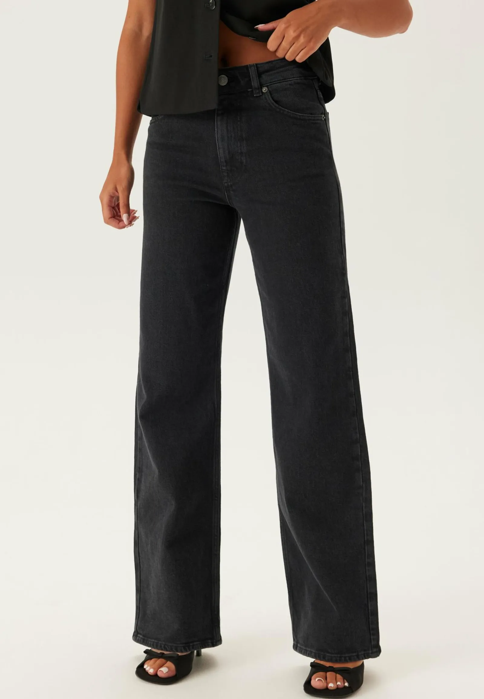 SELECTED Farkut|Leveälahkeiset Farkut*Slfwide Bea-kori Hw Jeans