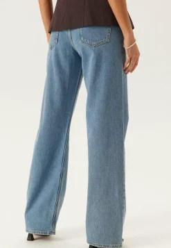 SELECTED Farkut|Leveälahkeiset Farkut*Slfwide Bea-kori Light Bl Hw J