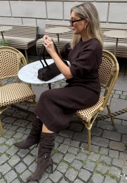 MAKE WAY Aidon Nahan Kengät|Korkokengät*Slouchy Suede Boot