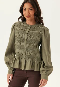 Happy Holly Yksiväriset Puserot Ja Paidat|Tunikat Ja Puserot*Smock Blouse