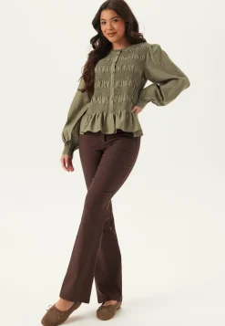 Happy Holly Yksiväriset Puserot Ja Paidat|Tunikat Ja Puserot*Smock Blouse