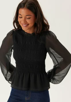 BUBBLEROOM Röyhelöpuserot|Tunikat Ja Puserot*Smock L/S Blouse