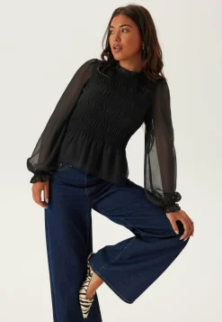 BUBBLEROOM Röyhelöpuserot|Tunikat Ja Puserot*Smock L/S Blouse