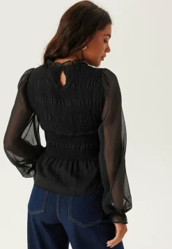 BUBBLEROOM Röyhelöpuserot|Tunikat Ja Puserot*Smock L/S Blouse