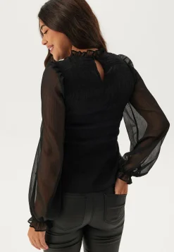 BUBBLEROOM Röyhelöpuserot|Tunikat Ja Puserot*Smock L/S Blouse