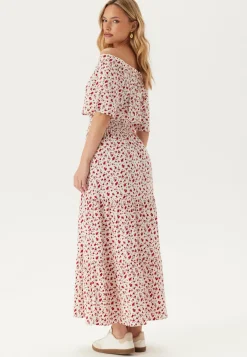 Happy Holly Kukkakuosiset Ja Kuviolliset Mekot|Kesämekot*Smock Maxi Viscose Dress