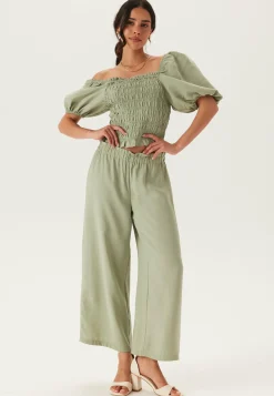 BUBBLEROOM Perustopit*Smock Modal Blouse