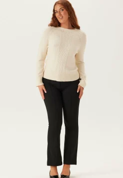 BUBBLEROOM Lahkeelliset Housut|Juhlahousut*Soft Flared Suit Trousers