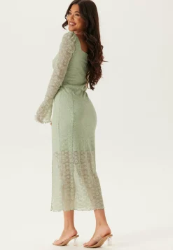 BUBBLEROOM Juhlamekot|Kesämekot*Square Neck Lace Dress