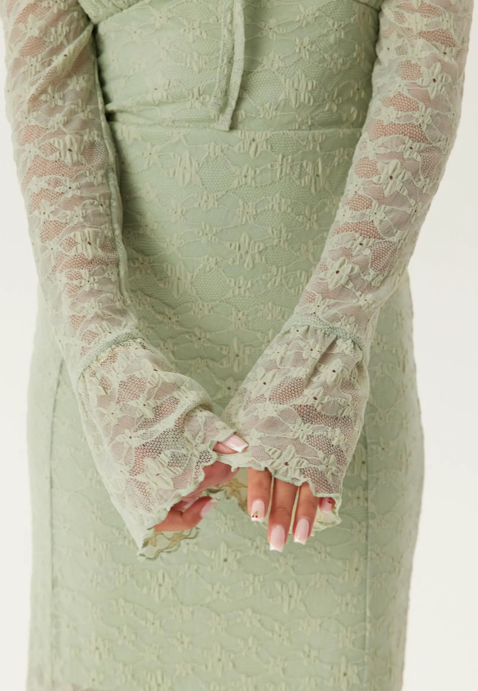 BUBBLEROOM Juhlamekot|Kesämekot*Square Neck Lace Dress