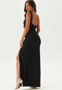 Bubbleroom Occasion Juhlamekot|Iltapuvut*Square Neck Slit Maxi Dress