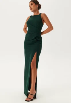 Bubbleroom Occasion Morsiusneitomekot|Juhlamekot*Square Neck Slit Maxi Dress