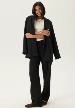 BUBBLEROOM Puvut|Suorat Housut*Straight High Waist Suit Trousers