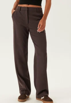 BUBBLEROOM Puvut|Suorat Housut*Straight High Waist Suit Trousers