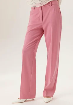 BUBBLEROOM Suorat Housut|Korkeavyötäröiset Housut*Straight High Waist Suit Trousers