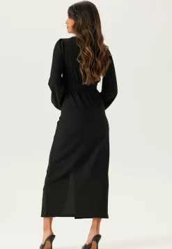 BUBBLEROOM Pitkähihaiset Mekot|Midimekot*Structure Button Midi Dress