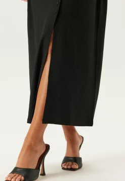 BUBBLEROOM Pitkähihaiset Mekot|Midimekot*Structure Button Midi Dress