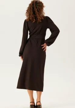 BUBBLEROOM Pitkähihaiset Mekot|Midimekot*Structure Button Midi Dress