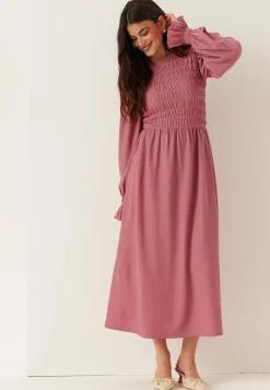 BUBBLEROOM Smokkimekot|Puhvihihalliset Mekot*Structure Long Sleeve Midi Dress