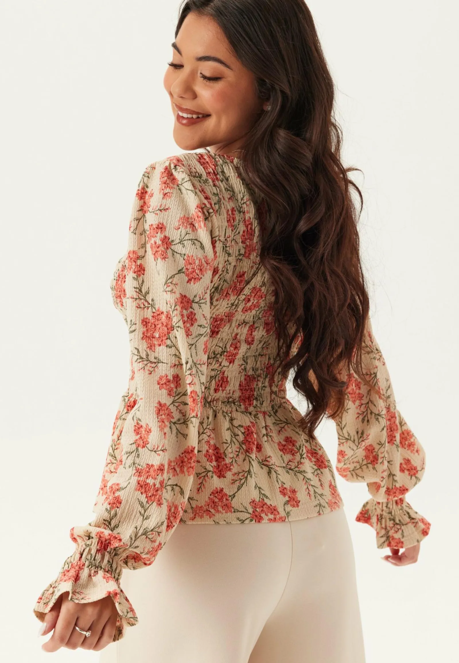 Happy Holly Tunikat Ja Puserot|Rennot Puserot Ja Paidat*Structure Smock Peplum Top