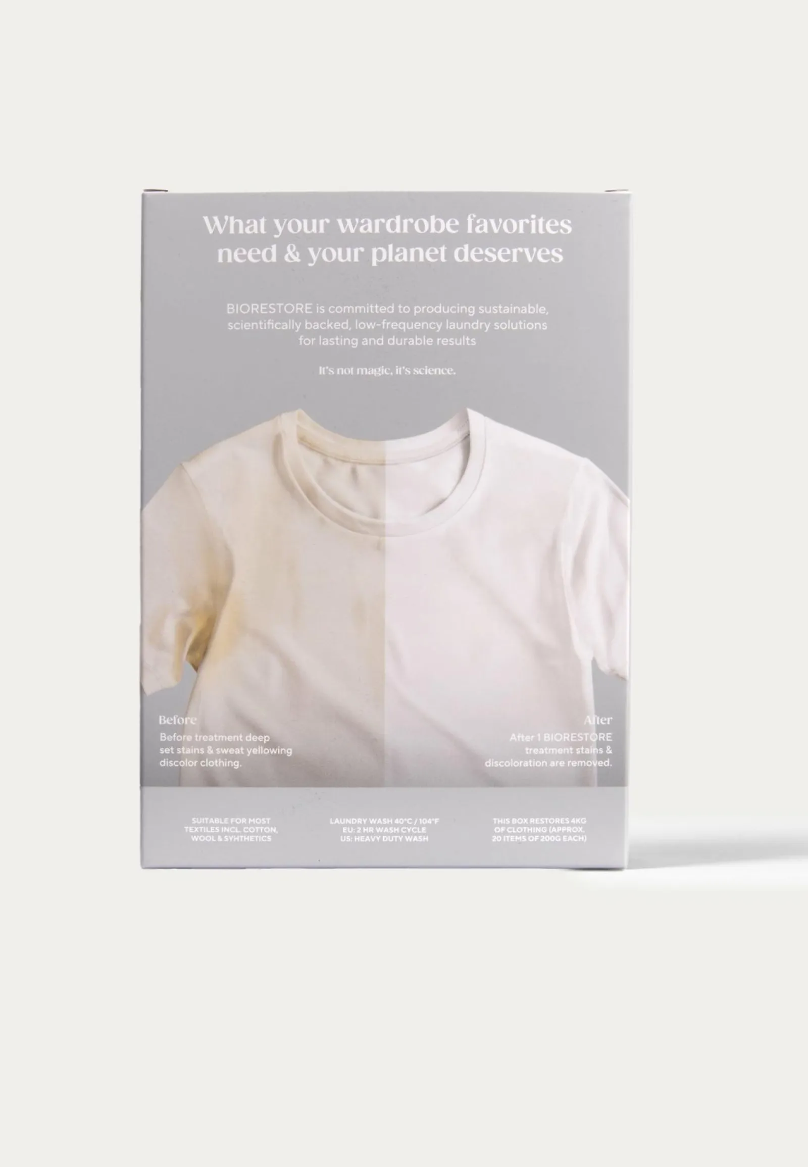 Biorestore Vaatteiden Hoito*Super White