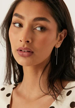 Pilgrim Korvakorut*Tahoe Chain Earrings Silver-pl