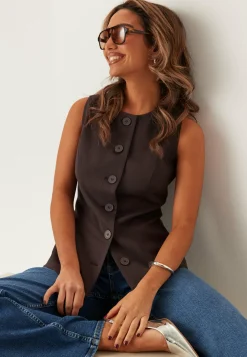 BUBBLEROOM Puvut|Muotoon Ommellut Bleiserit*Tailored Vest