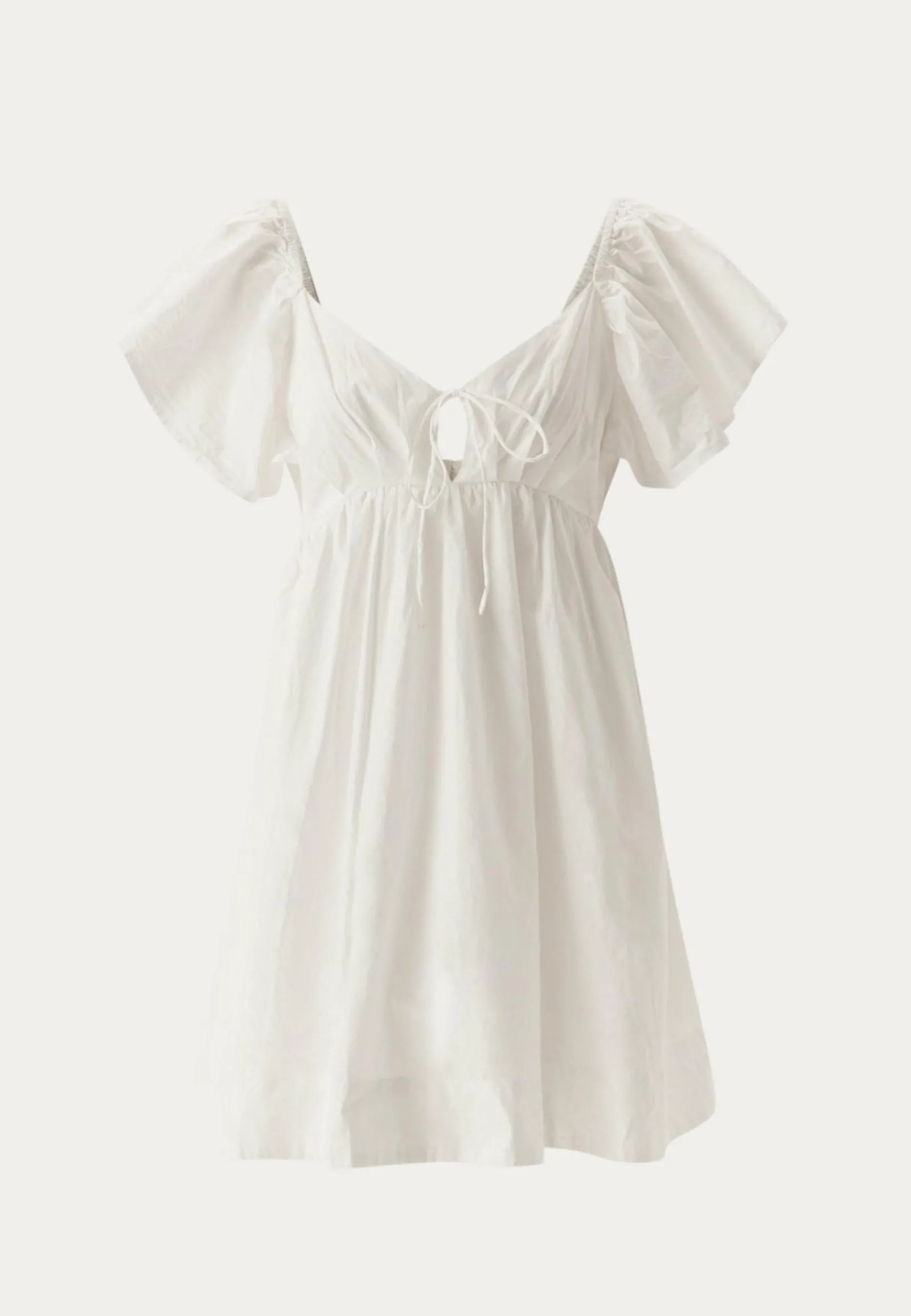 Bubbleroom Occasion Kesämekot|Minimekot*Tie Back Frill Short Dress