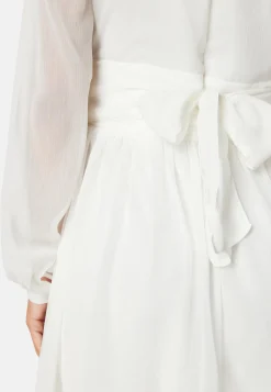 Bubbleroom Occasion Kesämekot|Minimekot*Tie Back L/S Chiffon Dress