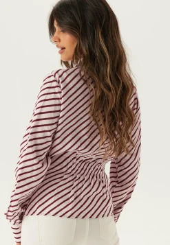 BUBBLEROOM Rusetilliset Puserot|Ruutu- Ja Raidalliset Puserot Ja Paidat*Tie Detail Shirt