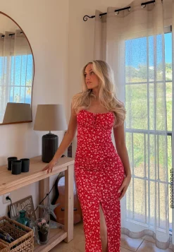 BUBBLEROOM Kesämekot|Kukkakuosiset Ja Kuviolliset Mekot*Tie Strap Dress