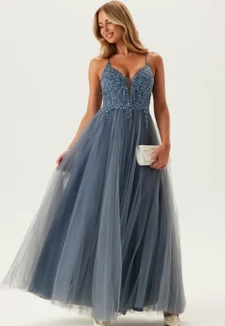 Christian Koehlert Paljettimekot|Iltapuvut*Tulle Back Lacing Evening Dress