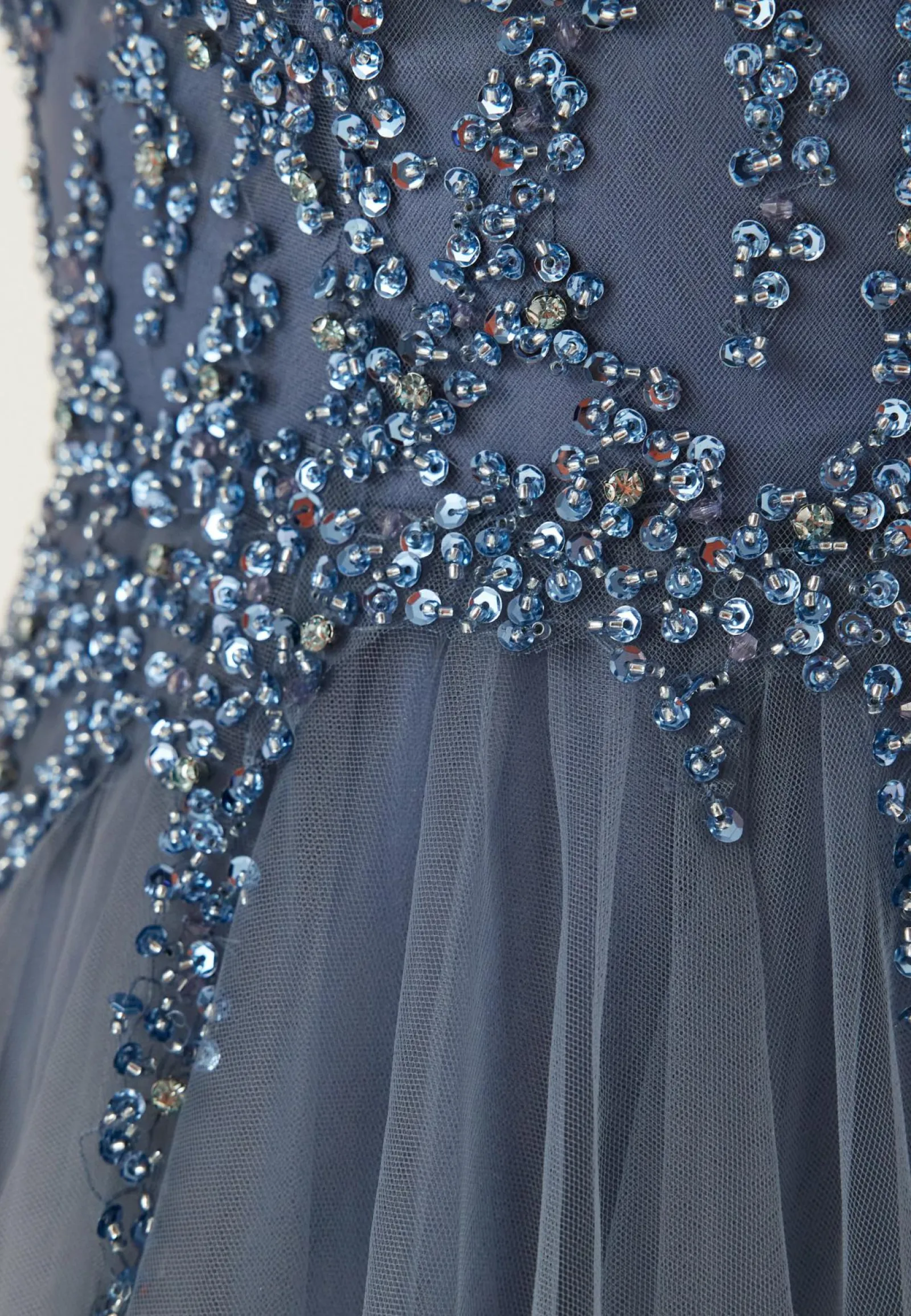 Christian Koehlert Paljettimekot|Iltapuvut*Tulle Back Lacing Evening Dress