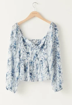 BUBBLEROOM Röyhelöpuserot|Tunikat Ja Puserot*Twist Detail Blouse