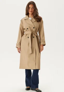 VILA Trenssitakit|Päällystakit*Viaddison L/S LONG TRENCHCOAT