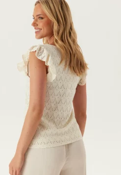 VILA Pitsitopit*Viamalina V-neck C/S TOP TOP T