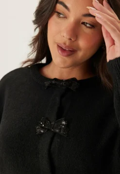 VILA Neuletakit Ja Neuleet|Neuletakit*Vibrianna O-neck L/S BOW KNIT