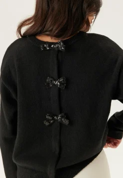 VILA Neuletakit Ja Neuleet|Neuletakit*Vibrianna O-neck L/S BOW KNIT