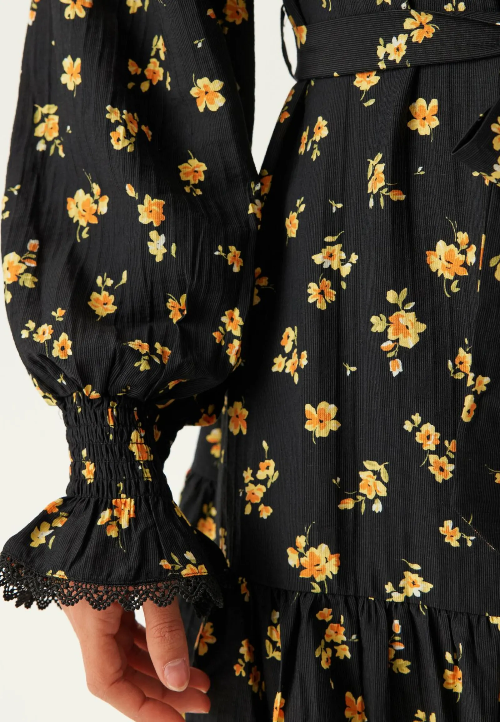 VILA Kukkakuosiset Ja Kuviolliset Mekot|Pitkähihaiset Mekot*Viclo Yle L/S SHIRT DRESS