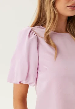 VILA Rennot Topit*Viellette 2/4 SATIN PUFF TOP S