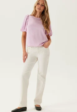 VILA Rennot Topit*Viellette 2/4 SATIN PUFF TOP S