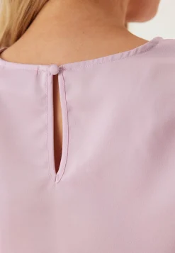 VILA Rennot Topit*Viellette 2/4 SATIN PUFF TOP S