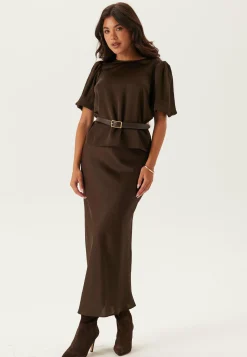 VILA Juhlameet|Satiinihameet*Viellette Hw Midi Skirt