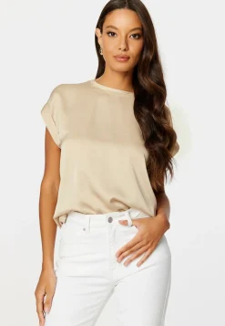 VILA T-Paidat|Juhlatopit*Viellette S/S Satin Top